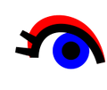Iris (Blue) channel and Makeup (Red) channel.